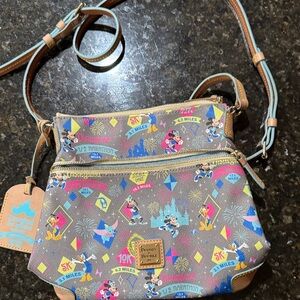 Dooney & Bourke Crossbody Bag - Gray with Disney Design